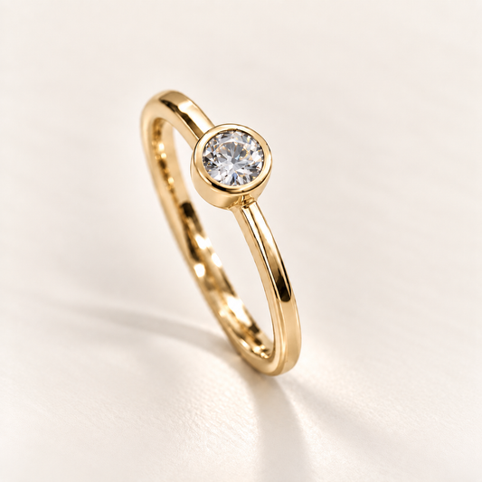 Anel Modern Woman em Ouro 18k